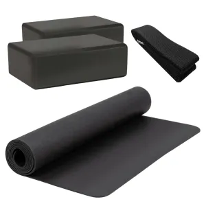 Yoga-Set (1x Yoga-Matte, 2x Block, 1x Strap)