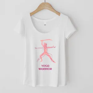 Yoga Warrior - Women's Flex Scoop Neck Tee