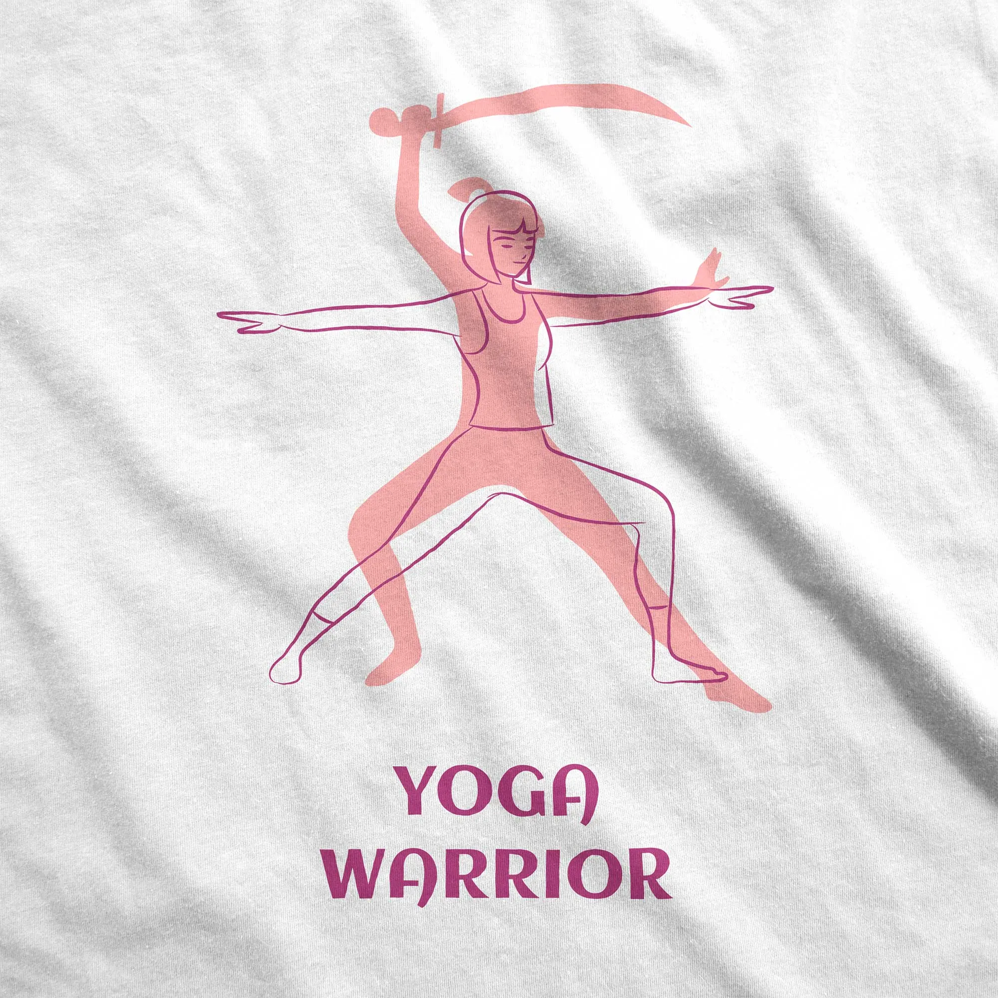 Yoga Warrior - Women's Flex Scoop Neck Tee