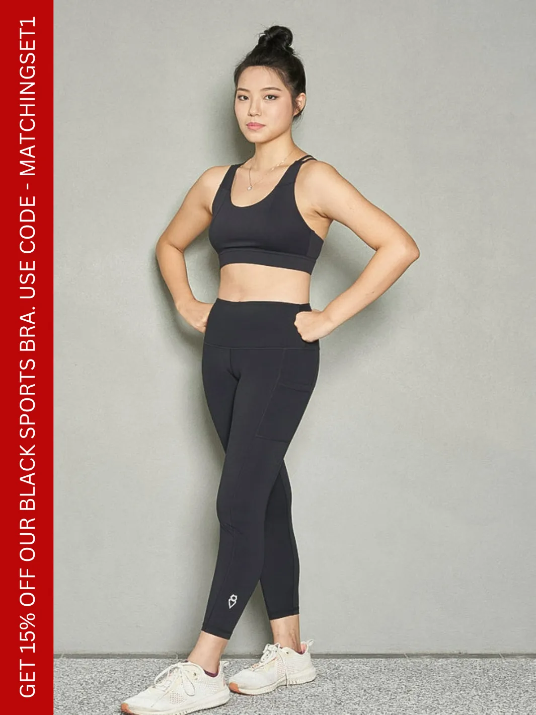 ZHOORA Basic - Coal Black Leggings