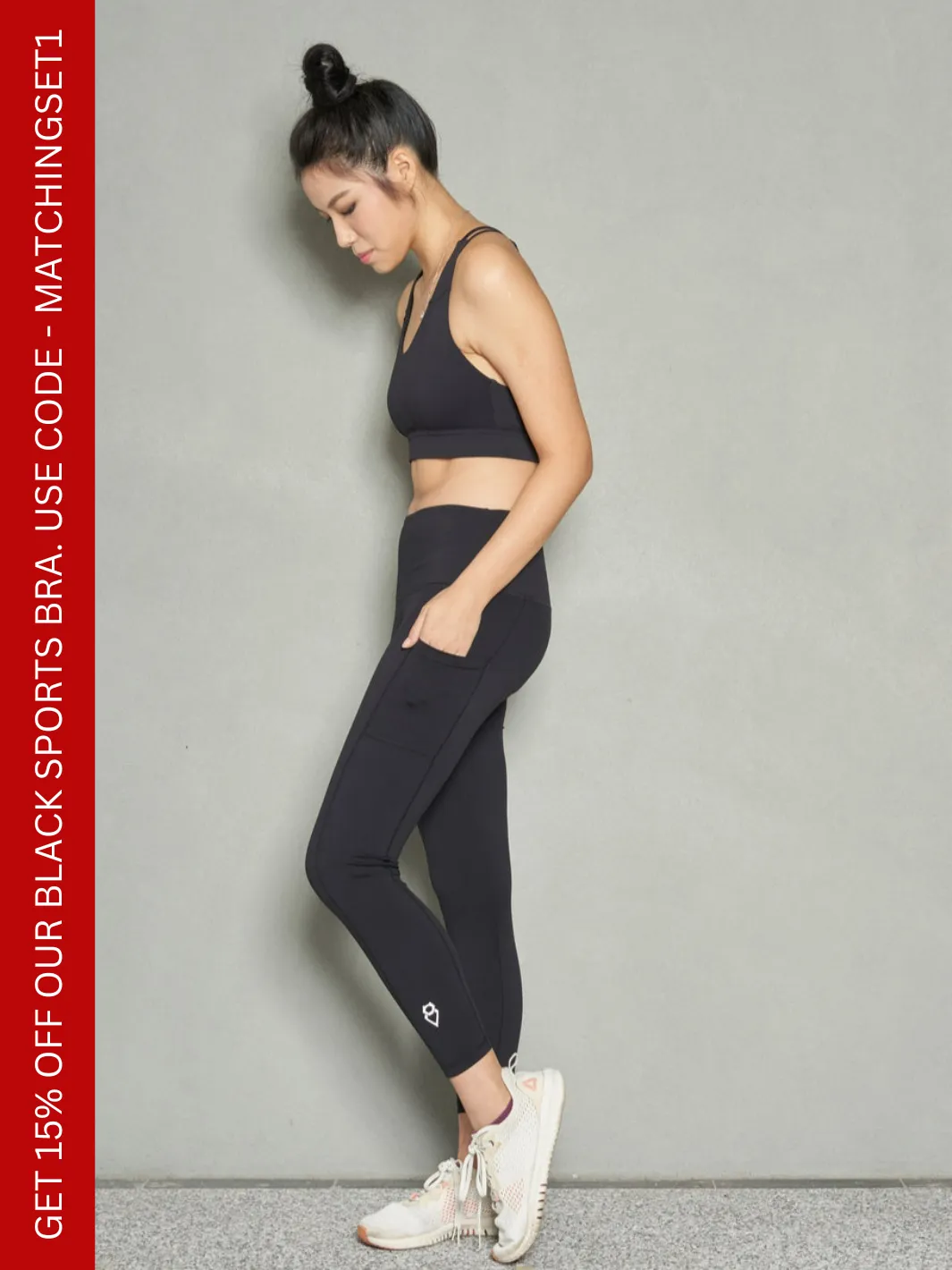 ZHOORA Basic - Coal Black Leggings