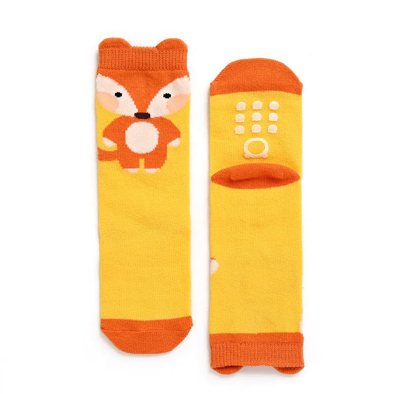 Zoo Fox Knee Non-Slip Socks V1303