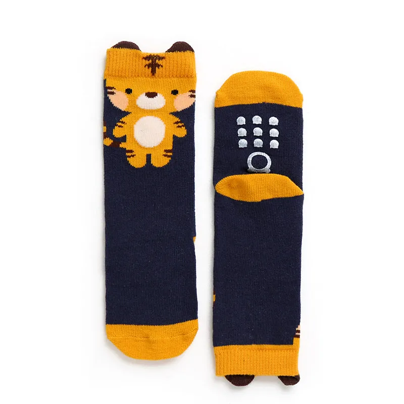 Zoo Tiger Knee Non-Slip Socks V1307